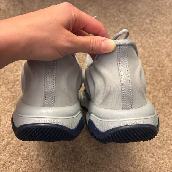 Nike Giannis Immortality 4 Mens 12 Wolf Grey/Mtlc Platinum Bball Slighty Used - Picture 4 of 7